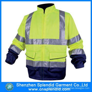 Wholesale Work Uniform Nylon Waterproof Windproof Rain Jacket